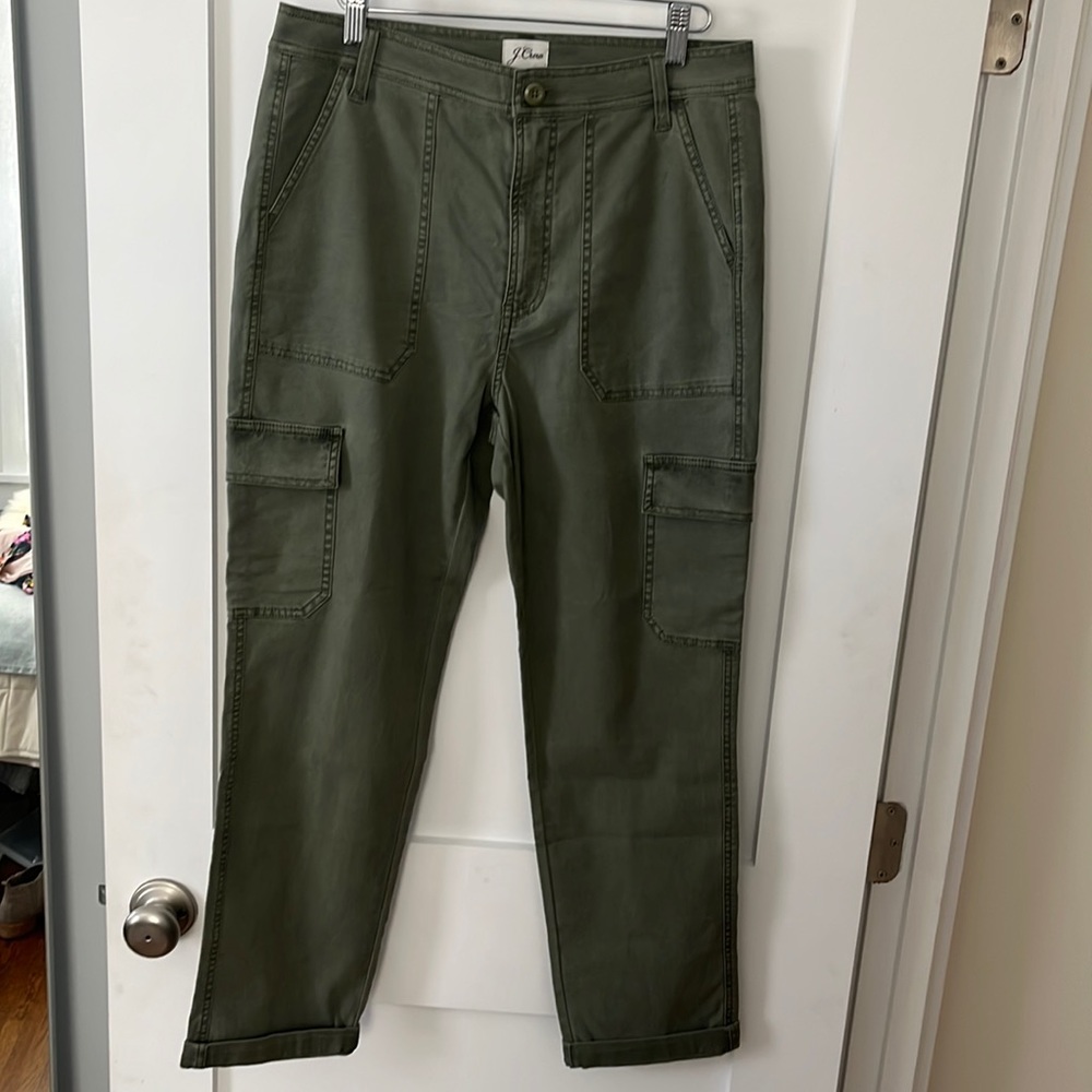 J. Crew New Straight Cargo Pants NWT